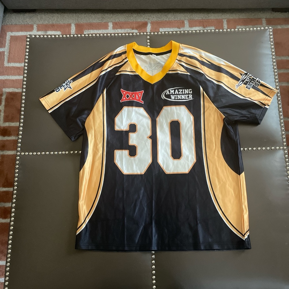 Black and Gold Amazing Winner Jersey